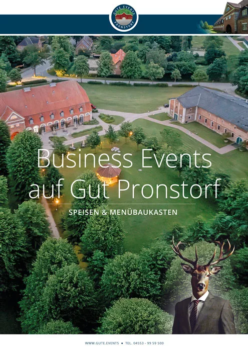 Tagungsexpose Gute Events Pronstorf Business Events Gut Pronstorf Menuebaukasten